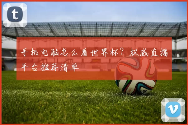 手机电脑怎么看世界杯？权威直播平台推荐清单