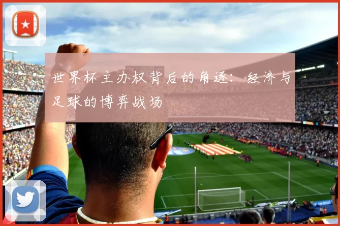 世界杯主办权背后的角逐：经济与足球的博弈战场
